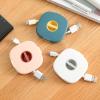 buniq Multi-Purpose Portable Rotatable Mobile Phone Holder, Data Cable Finishing Storage Box, Mobile Phone Charging Cable Winder view 2