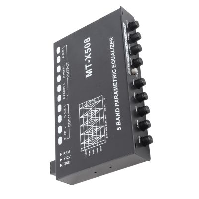 7 Band Equalizer Car Audio,Crossover for Car,Car Graphic Equalizer,Car Audio Equalizer Adjustable 5 Bands Tuning EQ Tuning Crossover Amplifier Graphic Equalizer