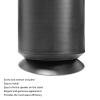 Desktop Speaker Stand, Metal Speaker Riser for Speaker, Tilted Desk Speaker Stand, with Screw and Wrench, Stable Support (Black) view 2