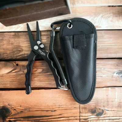 BH Spring Loaded Pliers/Sheath 7.5" LINE Cutters