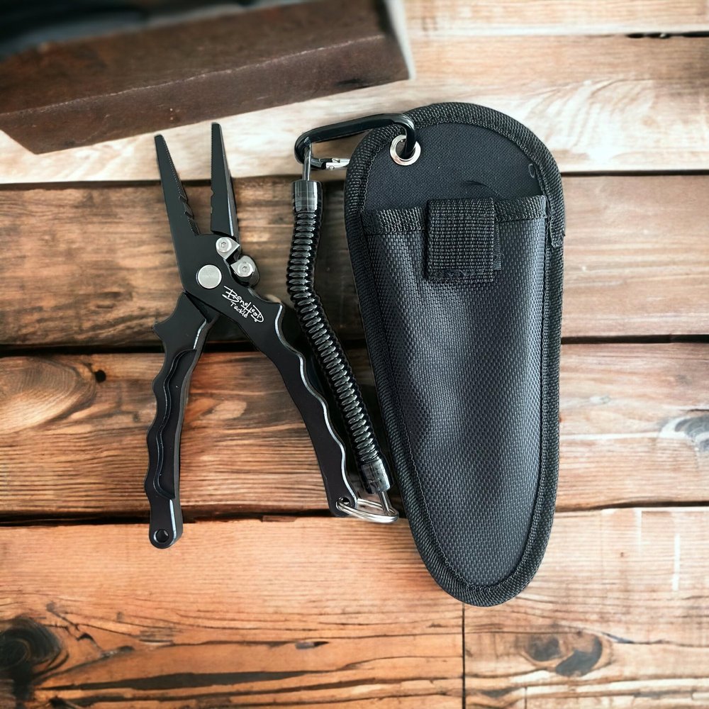 BH Spring Loaded Pliers/Sheath 7.5" LINE Cutters