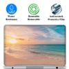 14 Inch Laptop Skin Sticker Cover Premium Sticker Cover Art Decal Decorative (Included 2 Wrist Pad Skins) - Sunrise Beach view 2