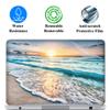 11.6 12 Inch Laptop Skin Sticker Cover Premium Sticker Cover Art Decal Decorative (Included 2 Wrist Pad Skins) - Sunset Beach view 2