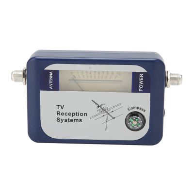 TV Antenna Signal Strength Meter, Digital TV Signal Star Finder, Digital Satellite Finder with Compass, Powerful Sensitive Mini Portable Digital TV Signal Finder for Satellite Signal