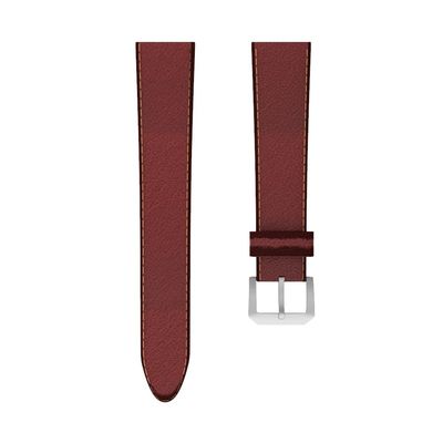 FULNES 22mm Genuine Leather Easyfit Wrist Band Strap For Garmin Fenix 6 6 Pro Wristband Strap For Garmin Fenix 5 935 945 S60 Watch (Color : Red, Size : For Forerunner 935 945)