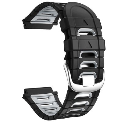 GANYUU Silicone Wristband Straps For Garmin Forerunner 920XT GPS/920 XT Watchband Running Swim Training Sports Smart Watch band Correa (Color : A)