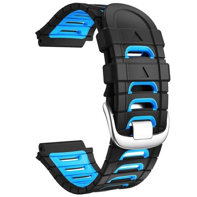 GANYUU Silicone Wristband Straps For Garmin Forerunner 920XT GPS/920 XT Watchband Running Swim Training Sports Smart Watch band Correa (Color : B)