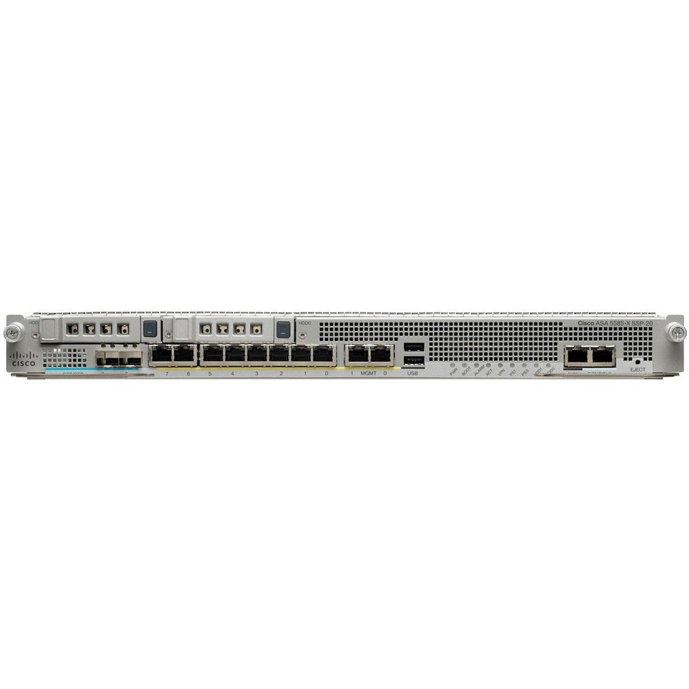 Cisco ASA5585-S20-K9 ASA 5585-X Security Plus Firewall (Renewed)