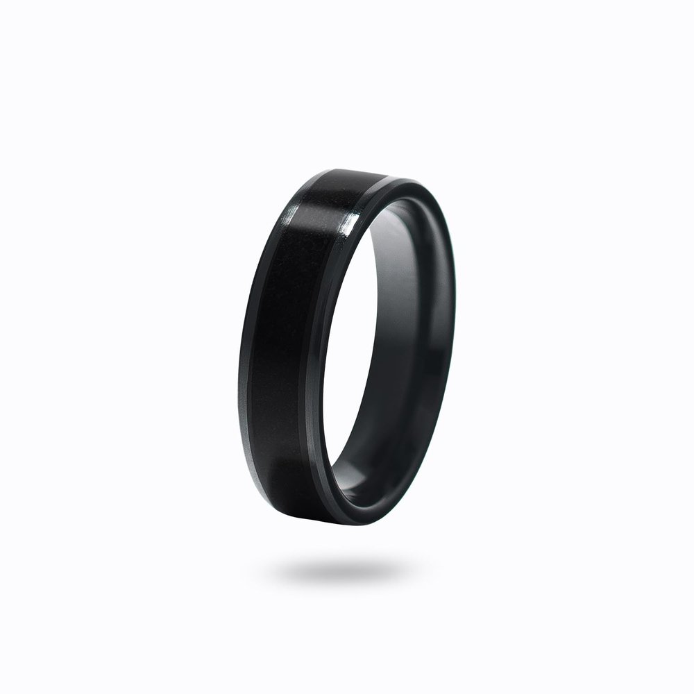 CNICK Tesla Smart Ring Accessories: Ceramic Ring for Model 3/Y/X/S and Cybertruck to Replace Key Card Key fob. (7, Black)