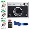 Fujifilm INSTAX MINI EVO Hybrid Instant Camera (Black) Bundle, Includes: 60 INSTAX Mini Film (60 Exposures), SanDisk 32GB MicroSDHC Memory Card and More (5 Items) view 1