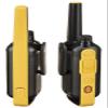 Motorola Talkabout T470 Two Way Radio 10-Pack Walkie Talkies Black/Yellow with 12 PTT Curl Earpieces view 3