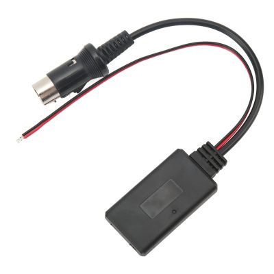 Emoshayoga Car Stereo Audio Wireless Adapter , ABS Plug and Play Bluetooth 5 . 0 AUX Adaptor High Speed Transmission for 13pin Port
