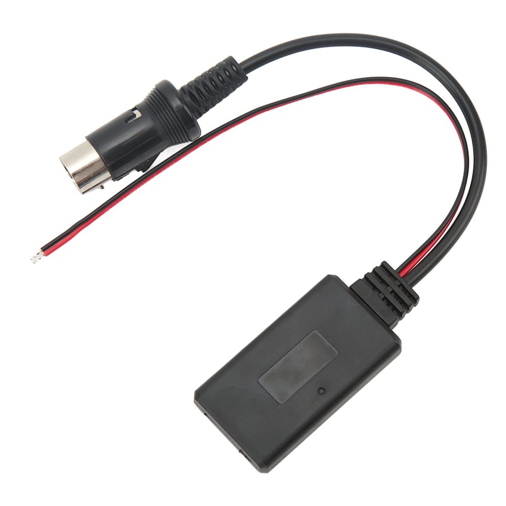 Emoshayoga Car Stereo Audio Wireless Adapter , ABS Plug and Play Bluetooth 5 . 0 AUX Adaptor High Speed Transmission for 13pin Port