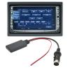 Emoshayoga Car Stereo Audio Wireless Adapter , ABS Plug and Play Bluetooth 5 . 0 AUX Adaptor High Speed Transmission for 13pin Port view 2