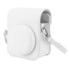 Gugxiom Instant Camera Case for Mini 12, PU Leather Protective Travel Case, Camera Carrying Case with Adjustable Shoulder Strap (White) view 1