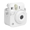 Gugxiom Instant Camera Case for Mini 12, PU Leather Protective Travel Case, Camera Carrying Case with Adjustable Shoulder Strap (White) view 2