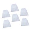 DOITOOL Nail Dust Collector 6pcs Storage Bag Manicure Dust Bag Dust Collector Bag Dust Bag for Vacuum Cleaner Non-woven Fabric Small White Nail Salon Supply view 1