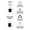 Connect USB Stereo Headset with Boom Microphone - Noise Reduction Mic- Protein Leather Ear Cushions - in-Line Volume Controls - Mute Button - Black - HS5600SU view 4