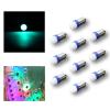 PA LED 10PCS #44#47#1893#756#1847 T11 ba9s 2 SMD 2835 LED 6.3V DC Bayonet Pinball Machine Light Bulb Cyan view 1