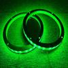 2PCS 8" RGB Car LED Speaker Ring Lights Coaxial Speaker Rings Decorative Light Kit Multi-Colors Changing Coaxial Lights Spacer Ring Light Bluetooth/Remote Control view 2