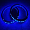 2PCS 8" RGB Car LED Speaker Ring Lights Coaxial Speaker Rings Decorative Light Kit Multi-Colors Changing Coaxial Lights Spacer Ring Light Bluetooth/Remote Control view 3