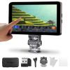 Portkeys LH7H Camera Monitor 7" 1000nit Touch Screen Field Monitor Freeze Frame FHD 1080P60 3D LUT ARR1 False Color for DSLR view 1
