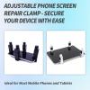 4Pcs Phone Screen Repair Tool Adjustable Screen Fastening Clamp Fixture Tools for Phone Computer Laptops Tablets LCD Screen Repair Kit Holder Fixing Service view 2