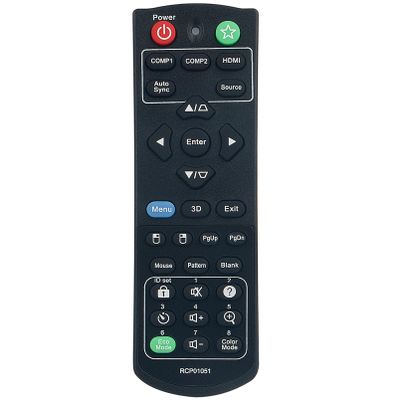 RCP01051 Replace Remote Control Suitable for ViewSonic DLP Projector PJD5150 VS15872 PJD5153 PJD5255 PJD5253 PJD5555W VS15871 VS14115 VS15874 PJD5155 PJD5250 PJD5151 PJD7835HD PJD5555LW VS15873