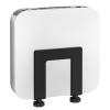 Adjustable Wall Mount for Cable Box | Router Mount | Modem Mounts, Cable Box Mount Behind TV for Streaming Media, DVD Players and More Small or Narrow Devices Shelf view 1