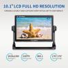 FEELWORLD 10.1 Inch Ultra Bright 2000nit DSLR Camera Field Monitor Touch Screen 4K HDMI F970 External Power and Install Kit(LUT11H) view 2