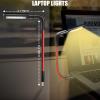 USB LED Light for Laptop Lamp, Brighter Gesture Sensing USB Lights 3 Color Temp Stepless Dimming Brightness USB Reading Lamp Eye-Care Flexible Portable Lights for laptop Keyboard Reading Camping view 4
