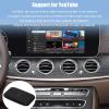 CarPlay Adapter 2-in-1 Wireless Android Auto&CarPlay Android 8.1 Ai Box Adapter Built-in Netflix/YouTube Bluetooth WiFi SD OEM Wired to Wireless Cars CarPlay Dongle Plug and Play view 4