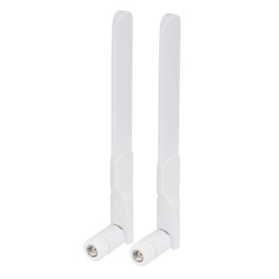2X WiFi Antenna Dual Band 2.4G/5.8G SMA Female for Routers, DTU, Wireless Monitoring, Wireless Modules, Smart Homes, Wireless Network Router Antenna Replacement Antenna