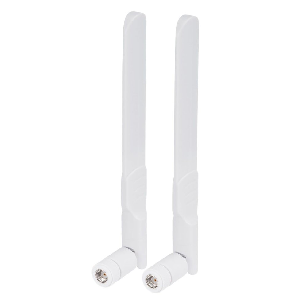 2X WiFi Antenna Dual Band 2.4G/5.8G SMA Female for Routers, DTU, Wireless Monitoring, Wireless Modules, Smart Homes, Wireless Network Router Antenna Replacement Antenna