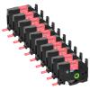 10 Pack Cruxer Replacement for Product Brother TZe-425 TZe425 TZ425 9mm 0.35" Laminated Red Tape White Text Compatible with Brother P-Touch PT-D210 D220 D600 D200 H110 D400 PT-D710BT Label Maker view 1