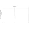 10x20ft Wedding Party Backdrop Stand Pipe Kit Curtain Frame Telescopic Rack Decor view 2