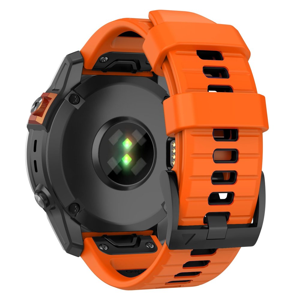 MYSNBKN Compatible with Fenix 7X Band,26mm Easy-fit Silicone Watch Strap Wristbands Replacement for Garmin Fenix 5X/Fenix 5X Plus/Fenix 6X/Fenix 6X Pro/Fenix 7X Pro/Fenix 3/Fenix 3 HR