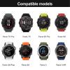 MYSNBKN Compatible with Fenix 7X Band,26mm Easy-fit Silicone Watch Strap Wristbands Replacement for Garmin Fenix 5X/Fenix 5X Plus/Fenix 6X/Fenix 6X Pro/Fenix 7X Pro/Fenix 3/Fenix 3 HR view 4