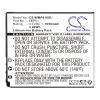 Tingen 1050mAh Battery Replacement for Wisycom MRP61 Transmitter LBP61 (3.7V) view 3