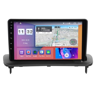 Car Radio Stereo, 9 inch Touchscreen Multimedia Player Fit for Volvo S40 C30 C70 2004-2013 FM/RDS Radio,Free Rear Camer, Support Carplay dab+ Bluetooth WiFi GPS