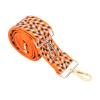 HEEPDD Camera Shoulder Strap, Luxury Textured Fabric Camera Strap Adjustable for Outdoor Use (Orange White Black) view 4