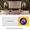 Portable Mini Projector, with Remote Control, Rich Interfaces for AV VGA HD USB, Supports 1080P, Up to 60in Projection Size, Ideal for Home Use view 3