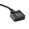 NONROT for Car Stereo Female 3.5mm Jack Aux Input Cable Adapter for H-on-da CRV Accord for Civic view 3