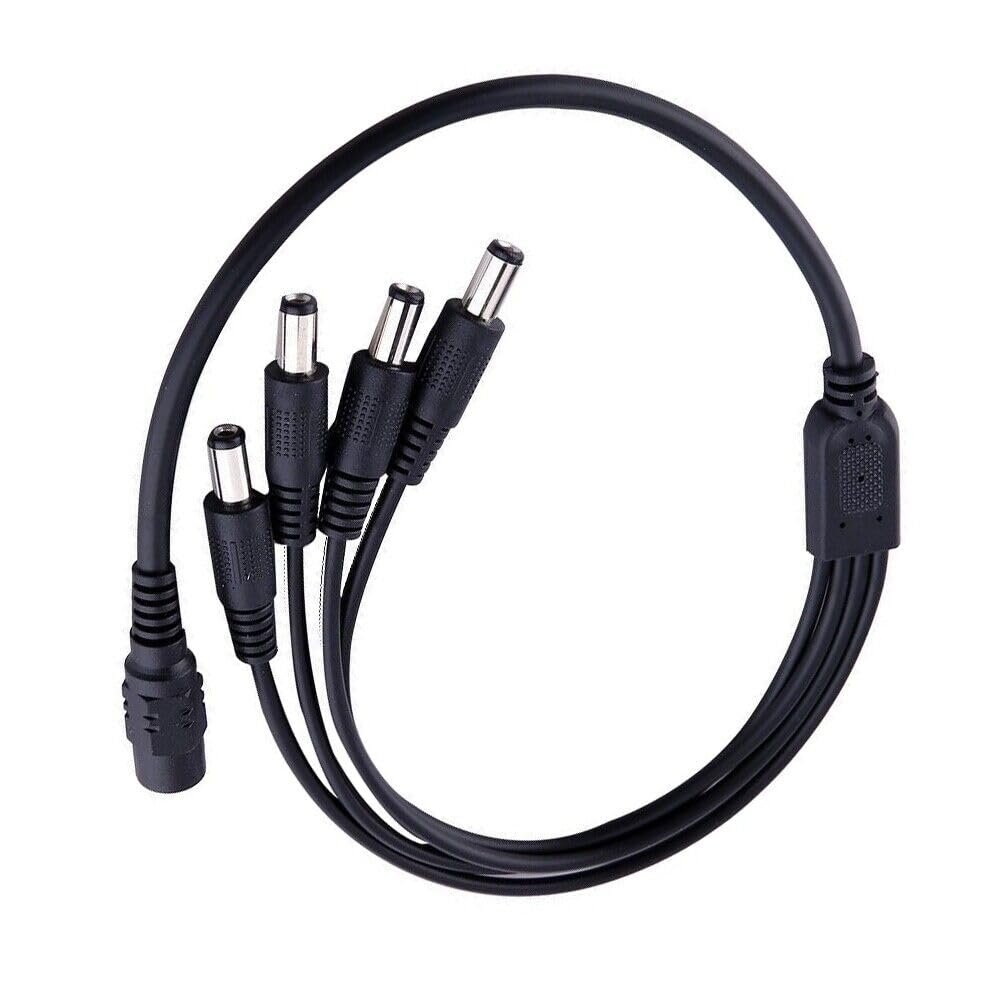 Marg 1 to 4 splitte Cord Visual Sound One Spot Mutli-Plug 4 Cable MC4 MC-4 4-Plug Daisy Chain for 1 SPOT
