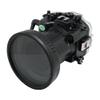 Seafrogs 40M/130FT Underwater Camera Housing Waterproof Case for Canon R5 with Flat Port (100mm), Compatible with EF 24-70mm F2.8 II/EF 24-105mm F4 and RF 15-35 f2.8 / RF 24-105mm f4L Lens view 2
