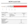 XRDS -RF SDI Cable 200FT, BNC Digital Video Cable 75 Ohm RG59 BNC Male Cables for 4K 1080P 3G/6G HD SDI Camera Monitor Recorder view 4
