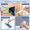 7 Pack Cruxer Replacement for Product Brother TZe-735 TZ735 Label Tape 0.47" 12mm Laminated White on Green Compatible with Brother P Touch PT-D210 D200 H110 H100 1880 D220 D410 D600 Label Maker view 4