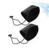 VANZACK 2sets Tough Toe Boot Protector for Driving Shoes Wear-Resistant Cover for Car Brake Throttle 2pcs*2 view 3