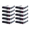 10-Pack Hard Drive Tray Caddy 2.5 SSD Caddy 651687-001 651699-001 Hard Drive Bracket Compatible with HP Proliant DL380 DL380p DL560 ML310e ML350e ML350p Gen8 DL120 DL160 DL380 DL350 DL360 Gen9 view 1