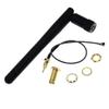 HiLetgo 2pcs 2.4G WiFi Antenna SMA to U.FL-4 2.4GHz 3dBi Antenna U.fl-4 to RP SMA Male for ZigBee Router 90 Degrees Right Angle Folded Lead 15CM view 4